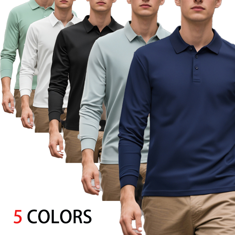 Golf Equipment Brands - Camisa polo de manga larga para