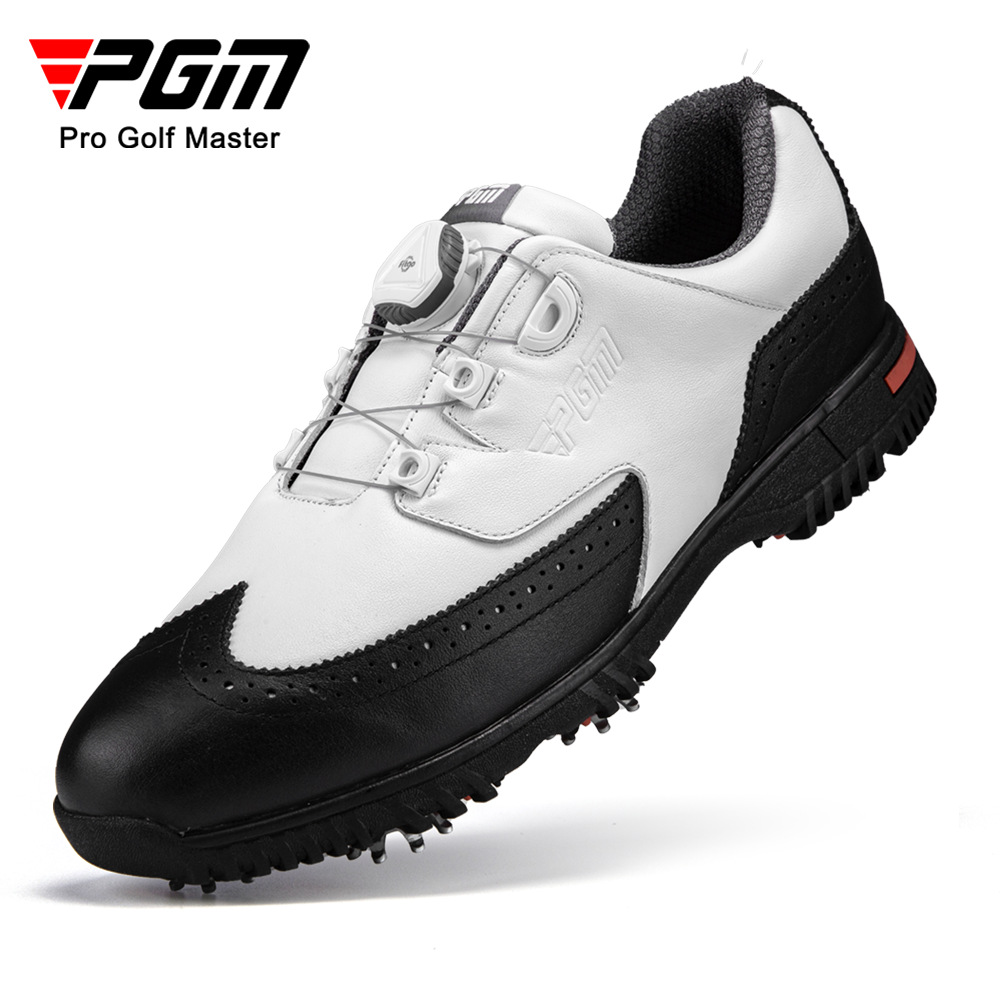 Golf Equipment Brands - PGM Zapatos deportivos impermeables de cuero