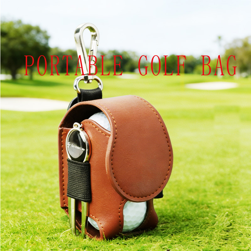 Golf Ball Premium - Bolsa de golf de PU para