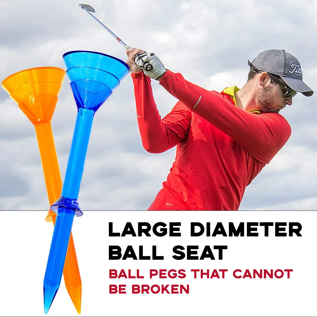 PGM 50 Uds. Tees de Golf color - Golf Ball Premium reseña y precio