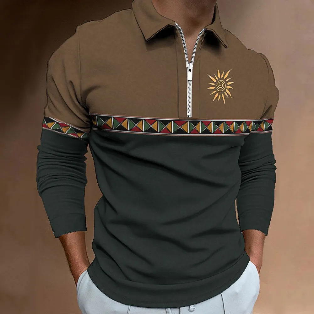 Polo con estampado de bloqueo  - Golf Equipment Brands reseña y precio