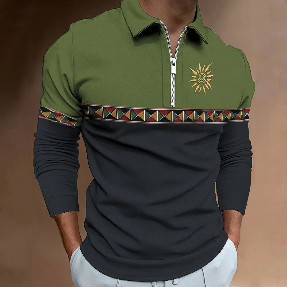 Polo con estampado de bloqueo  - Golf Equipment Brands reseña y precio